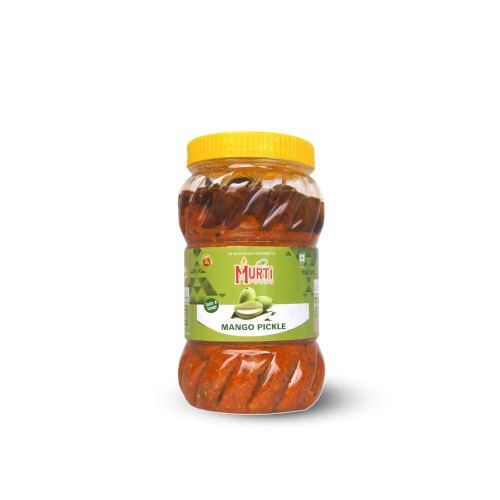 Stainless Steel 100% Natural Ingredients Zero Preservative Spicy Murthi Mango Pickle 