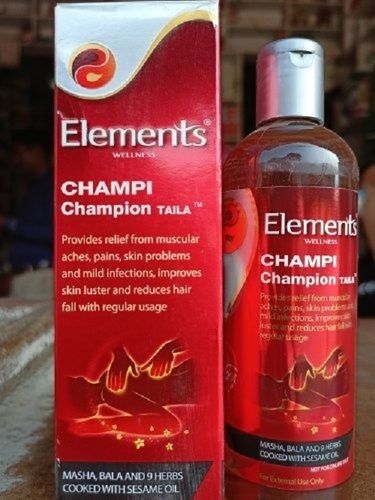 200 Milliliter Natural Ayurvedic Elements Champi Campion Hair Oil