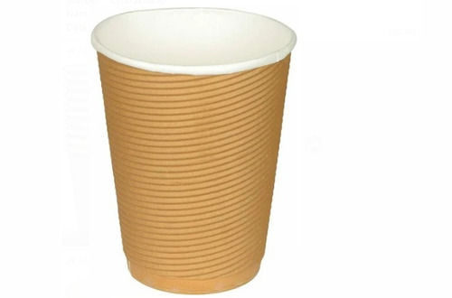 250ml Capacity 6 Inch Height Printed Disposable Paper Glass