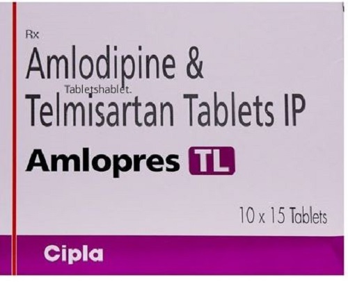 Amlodipine And Telmisartan Tablets (Pack Size 10X15 Tablets) Acid Value: 64-90% %