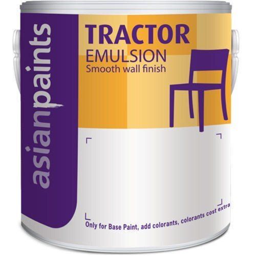 Any Color Asianpaints Tractor Smooth Wall Finish Emulsion Paint