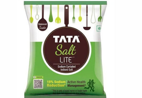 Silver Balanced Taste Sodium Curtailed Iodised Tata Salt Lite, 1 Kilogram 