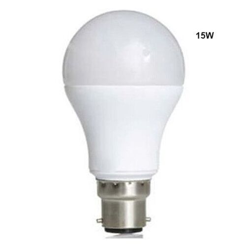 Ceramic And Aluminium Body White Led Bulb 15 Watt Powder