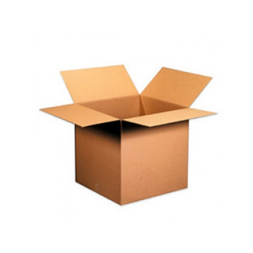 Brown Light Weight Adaptable Paper Square Corrugated Boxes