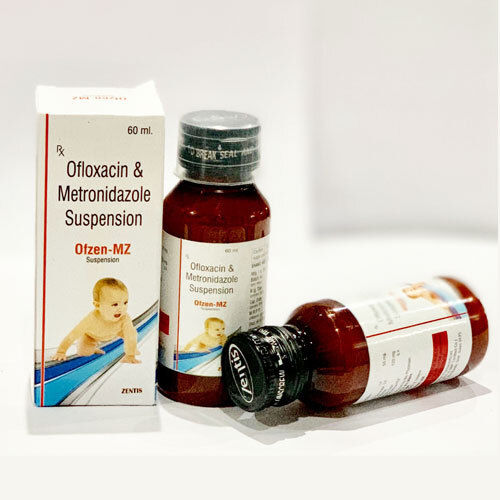 OFZEN-MZ Ofloxacin And Metronidazole Pediatric Oral Suspension, 60ML
