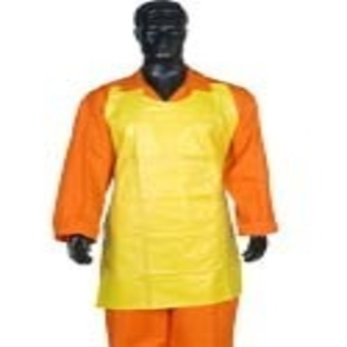 Yellow Color Pvc Apron at Best Price in Vapi Sai Marketing