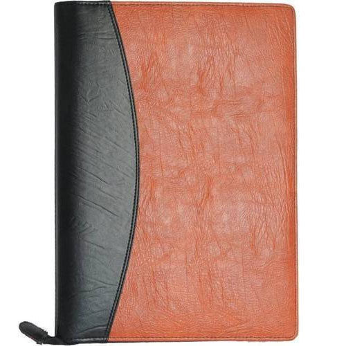 Rectangle Shaped Plain Leather Paper Executive File Folder Size: A4