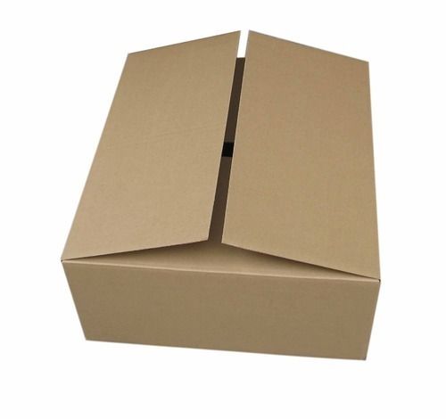 Reusable And Durable Brown Corrugated Kraft Paper Boxes