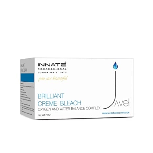 चेहरे के लिए त्वचा के अनुकूल चमकदार और गोरा दिखने वाला इननेट ब्रिलिएंट क्रीम ब्लीच
