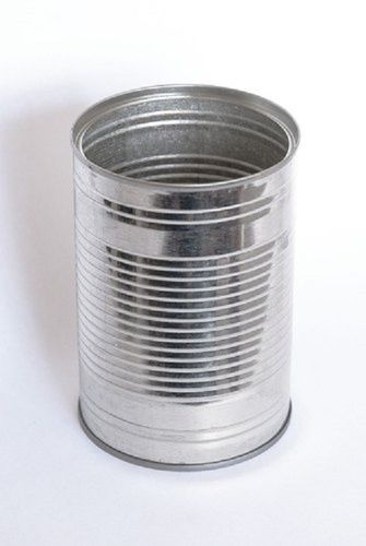 Strong and Rust Proof Round Tin Container