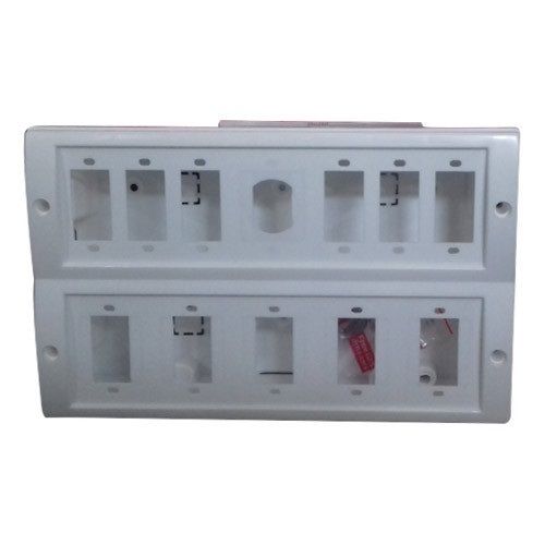 High Quality Mild Steel & Galvanized White Pvc Electrical Boxes, Used To Protect Wire And Cable Connections , Durability Electric Fitting.  Rated Voltage: 240 Volt (V)