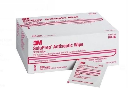 3m Soluprep 200 Small Antiseptic Wipe For Hospital And Healthcare