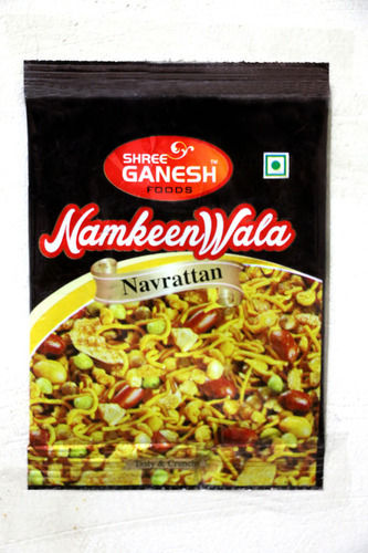 50 Gram Packaging Size A Grade Spicy Taste Shree Ganesh Navrattan Mix Namkeen
