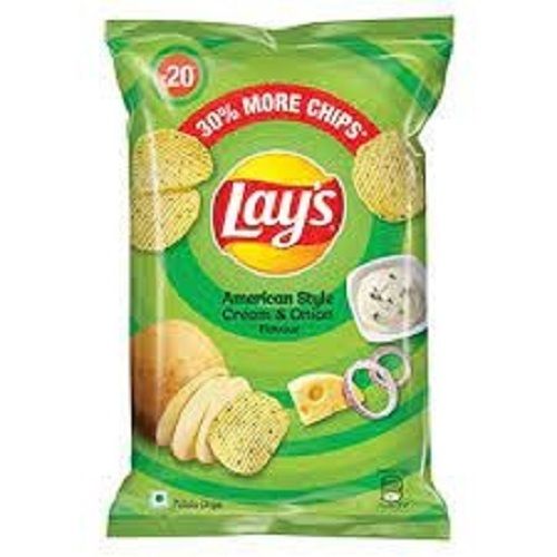 Crispy And Tasty American Style Cream And Onion Flavor Fried Potato Chips