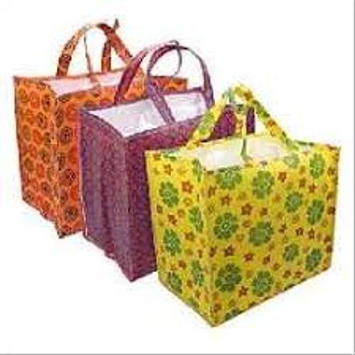 Multicolour Eco Friendly Lightweight And Durable Beautiful Printed Non Woven Grocery Bag