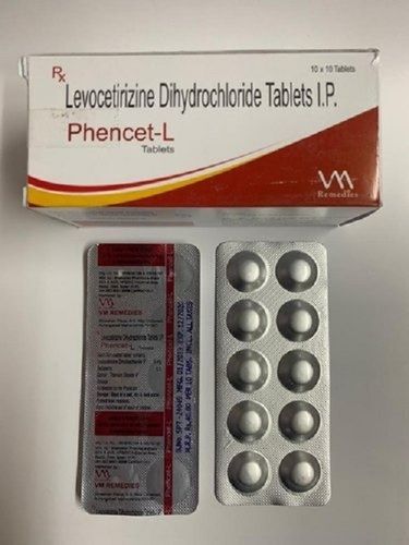 Levocetirizine Dihydrochloride Ip Tablets Pack Of 10x1 Tablet 