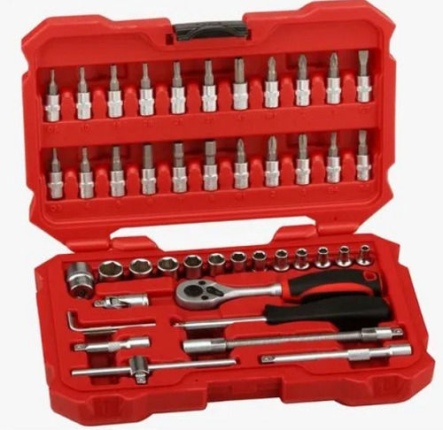 Nuts And Bolts Fittings Socket Set (Pack Of 43 Piece) Thickness: 3 Millimeter (Mm)