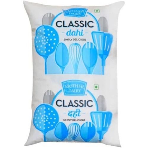 Original Taste Liquid Form White Mother Dairy Classic Dahi