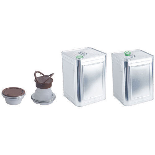 Pull Up Tin Oil Container Spout Cap In Plastic And Stainless Steel Material Base Material: Abs