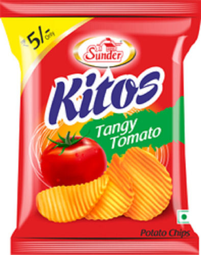 100% Hygienic Rich Taste Longer Shelf Life Tomato Chips 15 Gm