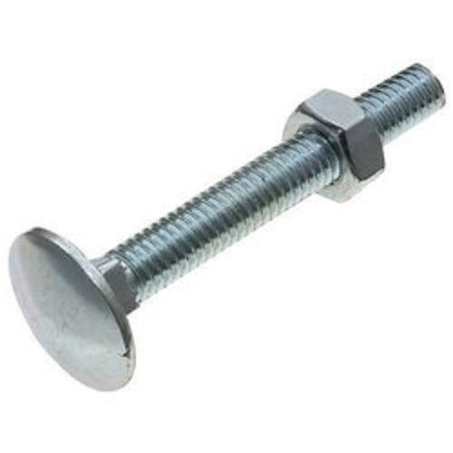 Silver Carriage Bolt, Size: 14mm To 20mm