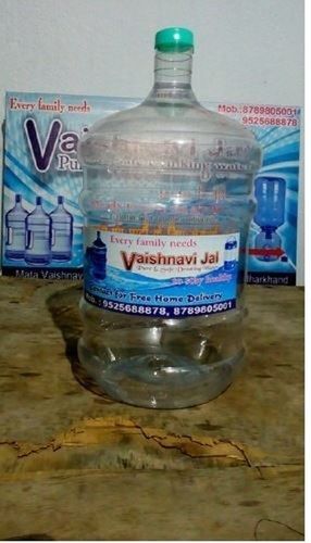 Storage Capacity 20 Litre Transparent Round Empty Plastic Bottle