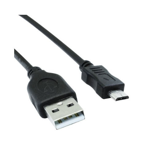 Black 1.5 Meter Tangle- Free Quick Charging Pvc Rubber Based Usb Data Cable