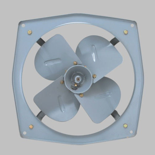 White 220 Voltage, Wall Mounted And Rust Resistant Electrical Mild Steel Air Fan