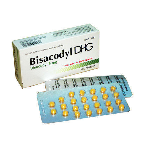 Allopathic Bisacodyl Dhg Tablets 5mg