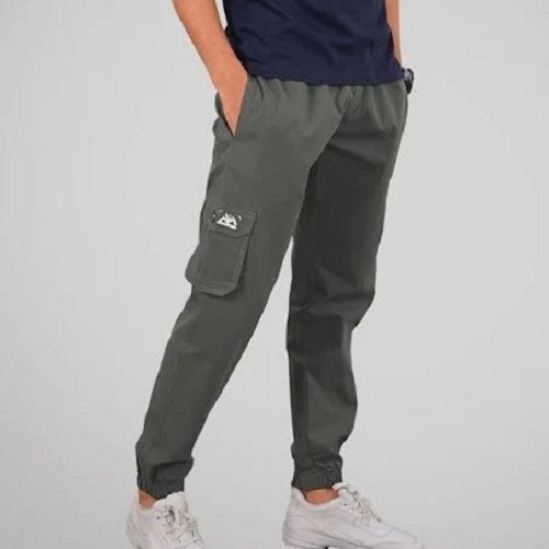 Casual Wear Washable And Comfortable Plain Grey Mens Jogger