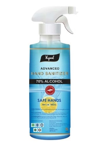 Highly Effective Anti Bacterial Skin Friendly Toxic Blue Ryaal Hand Sanitizer