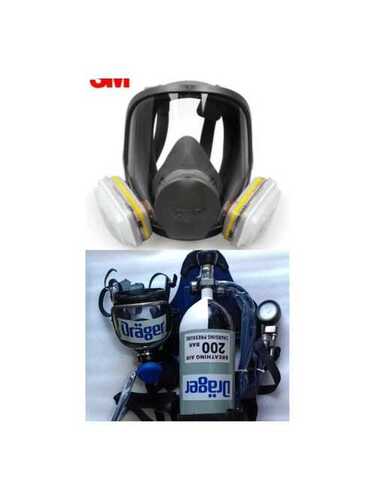 Highly Protective Optimum Quality Reusable Well Balanced Premium Gas Mask