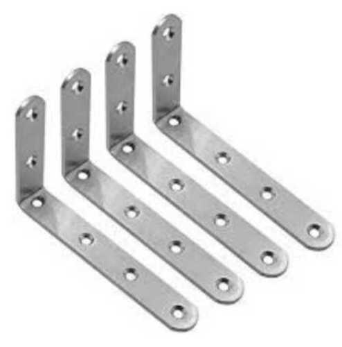 Soft & Comfortable L Shape Stainless Steel Bracket, 5-10 Mm Thickness, Corrosion Resistance