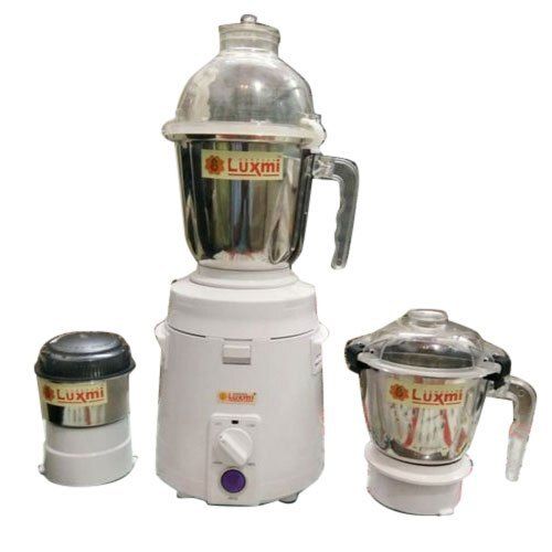 Luxmi Plastic + SS 600W Juicer Mixer Grinder