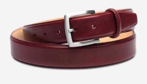 Men Stylish And Elegant Look Strong Strap Fashionable Brown Leather Belt