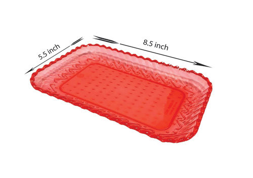 Rubina Designer Dinner Serving Plastic Tray