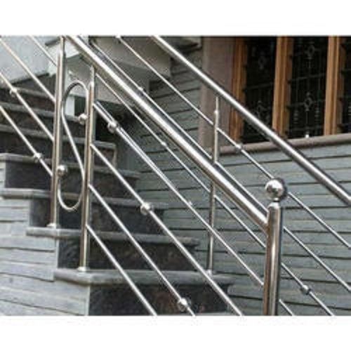 Simple Stainless Steel Grills For Stairs, For Home