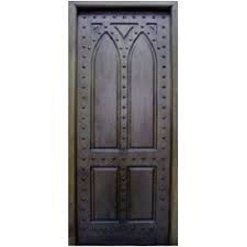 Strong Solid Termite Resistant Heavy Duty And Long Durable Gray Wooden Door