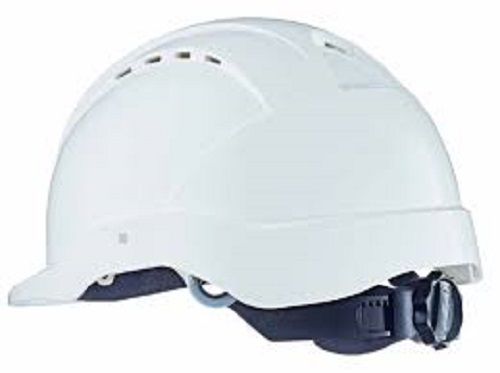 Unbreakable And Ruggedly Constructed Half Face Plain White Safety Helmets