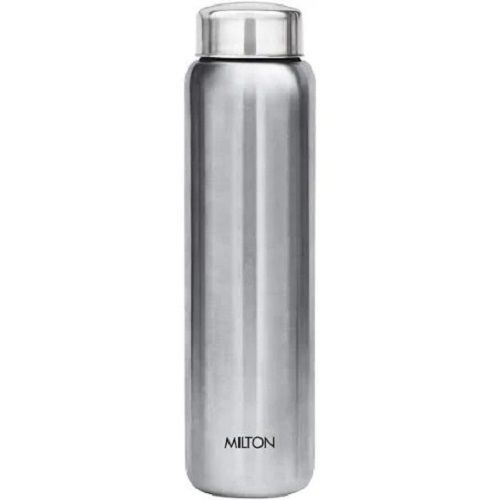 1000 Ml Capacity Polish Finish Milton Aqua Stainless Steel Water Bottle