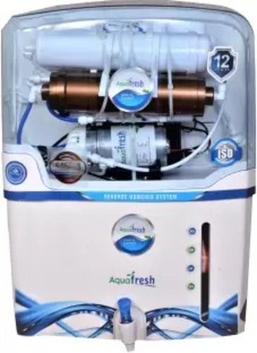 15 Liter Capacity White Aqua Fresh Wave Copper Mineral Ro + Uv + Uf + Tds Water Purifier