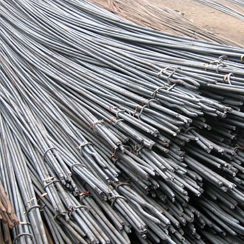 8mm Size 6 Meter Length Silver Powder Coated Rust Proof Round Shape Tmt Bar