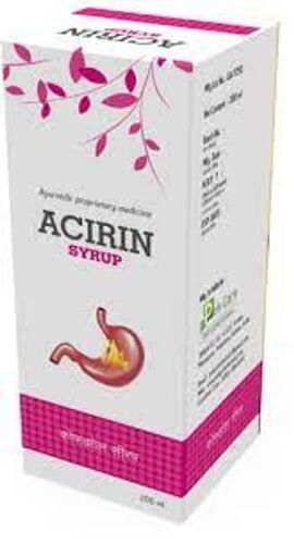 Ability To Heal Ulcers Buffers Hydrochloric Acid Acirin Syrup Ingredients: Trikatu 300 Mg