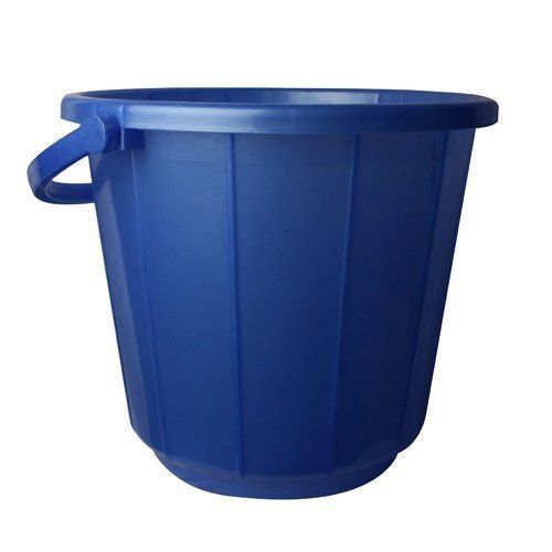 Blue Plastic Bucket