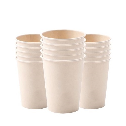 Light Brown Thermocol Glasses - Eco Friendly Disposable Material Plain Design | Ideal for Parties and Events