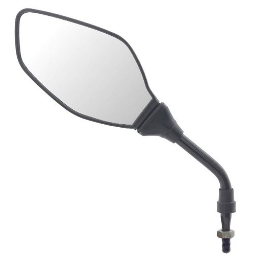 सुपर स्प्लेंडर के लिए ग्लास और प्लास्टिक बॉडी मोटरसाइकिल लेफ्ट हैंड रियर व्यू मिरर