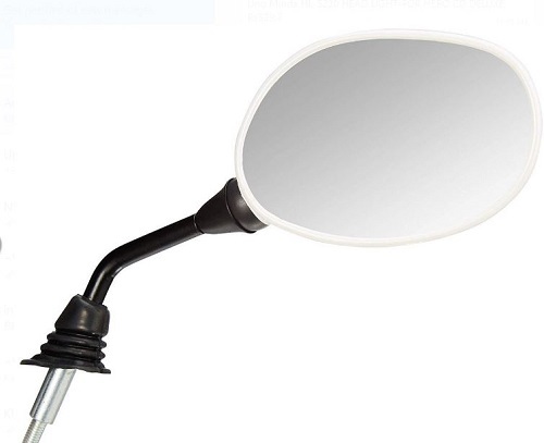ग्लास और प्लास्टिक बॉडी मोटरसाइकिल राइट हैंड रियर व्यू मिरर कार मेक: कोई भी मेक