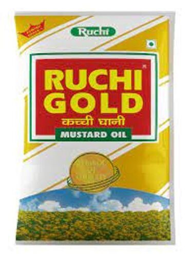 Healthy Double Filtered Contain Fatty Acids Powerful Aroma Ruchi Gold Mustard Oil