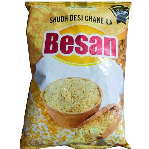 Indian Shudh Desi Chana Dal Fresh Organic Besan Powder, 500G, Packaging ...