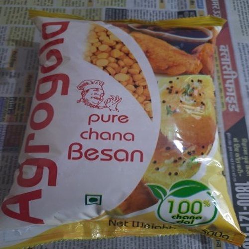 Indian Vegetarian AgroGold Besan 500gm packet